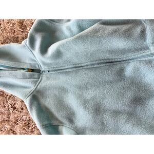 Blue fleece jacket